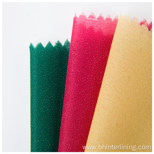 Colorful woven fusible interlining fabric for dress